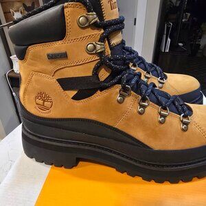 Timberland Premium 6" Waterproof Wheat Nubuck GORE-TEX VIBRAM BOOTS MENS 10 NEW